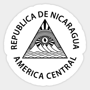 Escudo Negro Sticker